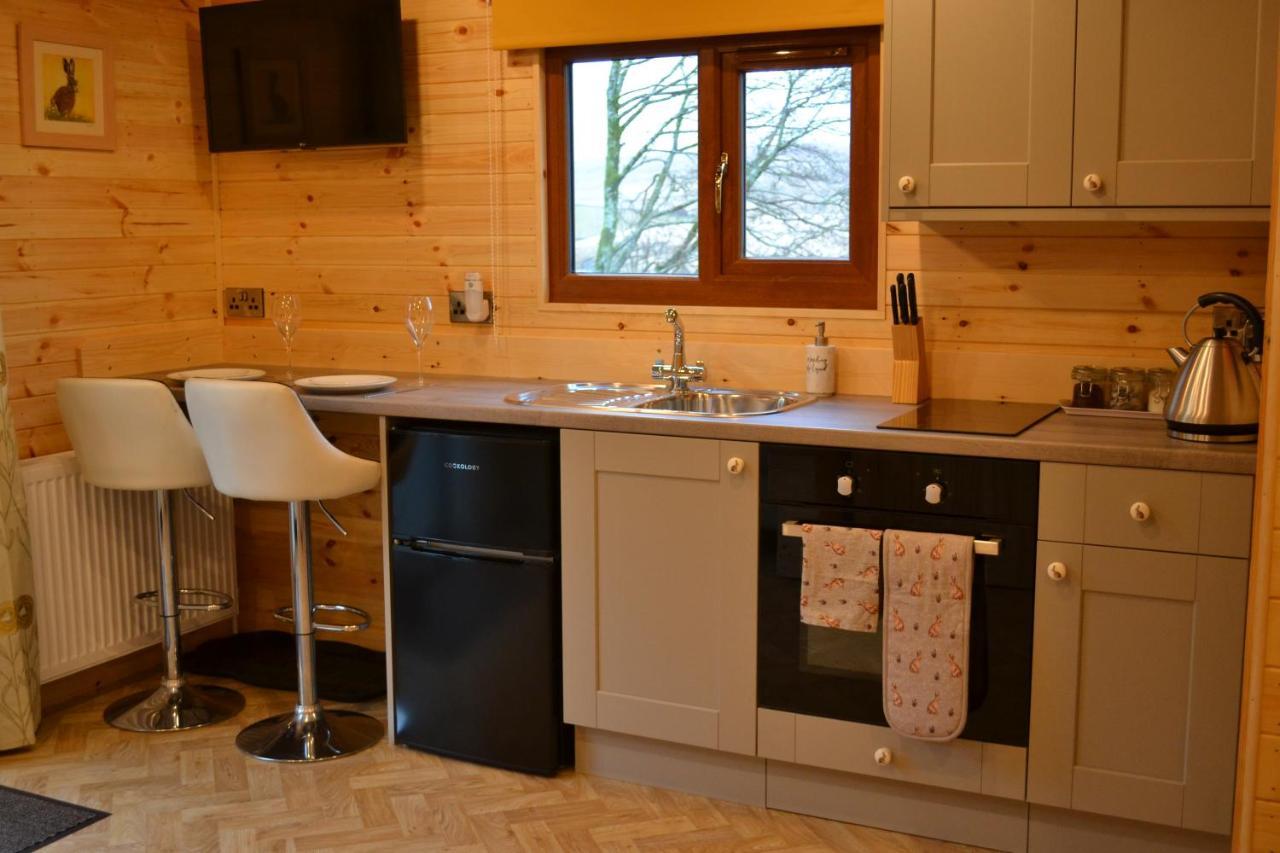 The Warren Lodge Cabin At Ashes Farm, Near Settle Eksteriør billede