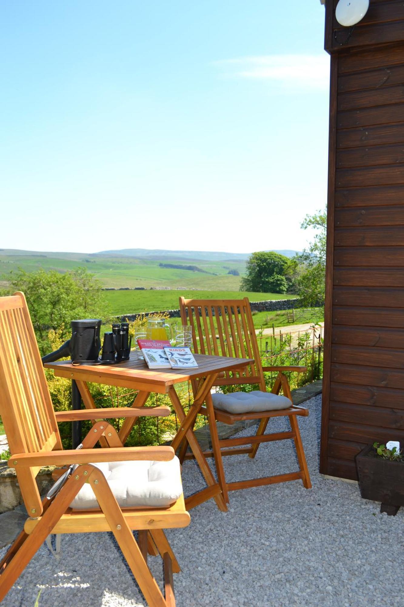 The Warren Lodge Cabin At Ashes Farm, Near Settle Eksteriør billede