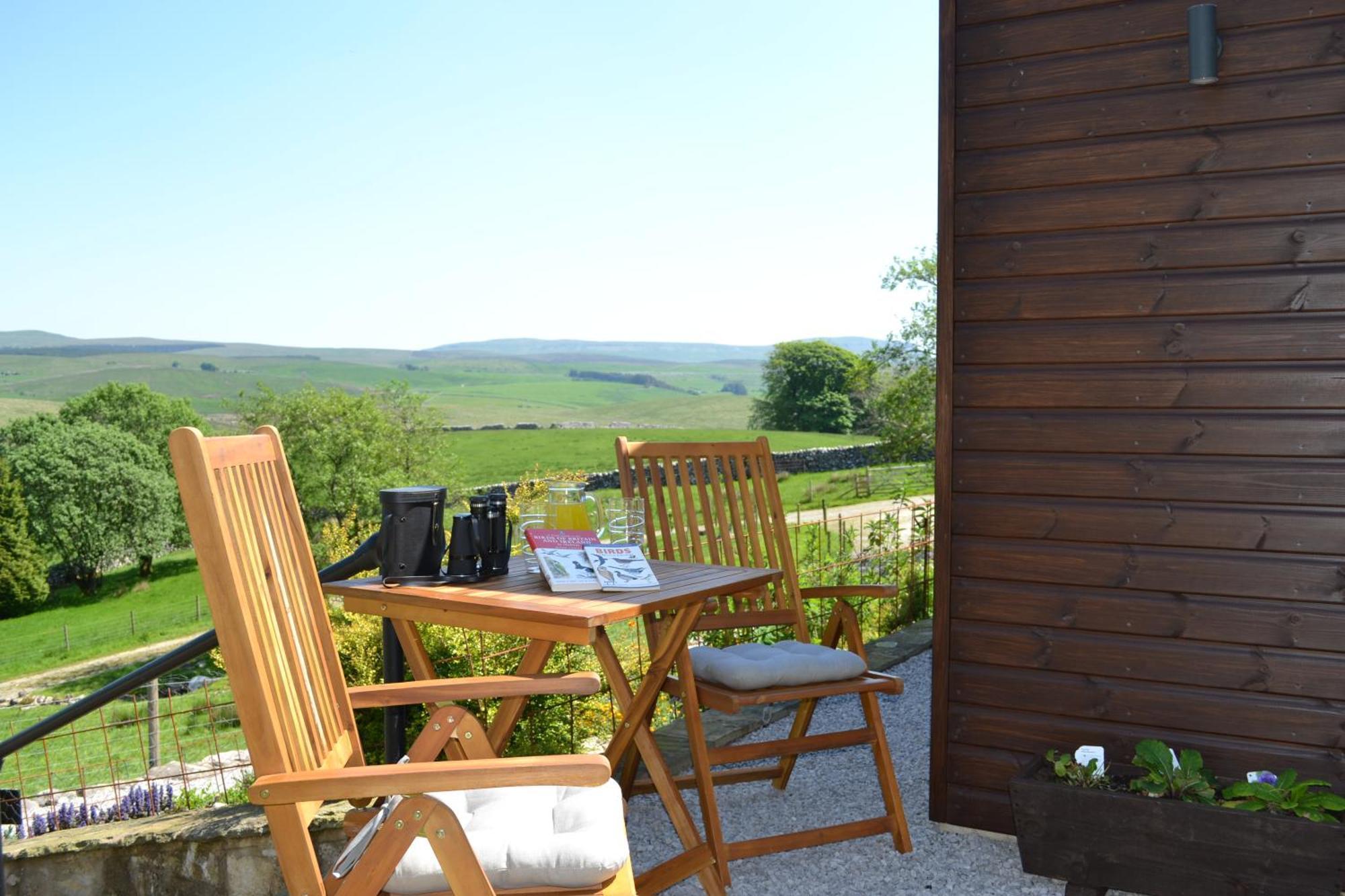 The Warren Lodge Cabin At Ashes Farm, Near Settle Eksteriør billede